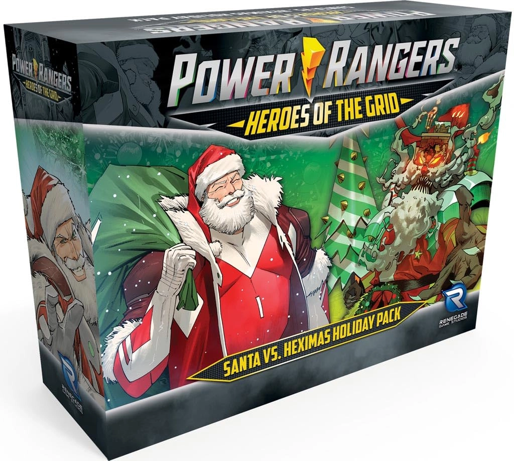 Renegade Game Studios Power Rangers: HotG Santa vs. Heximas Holiday Pack - Board Game