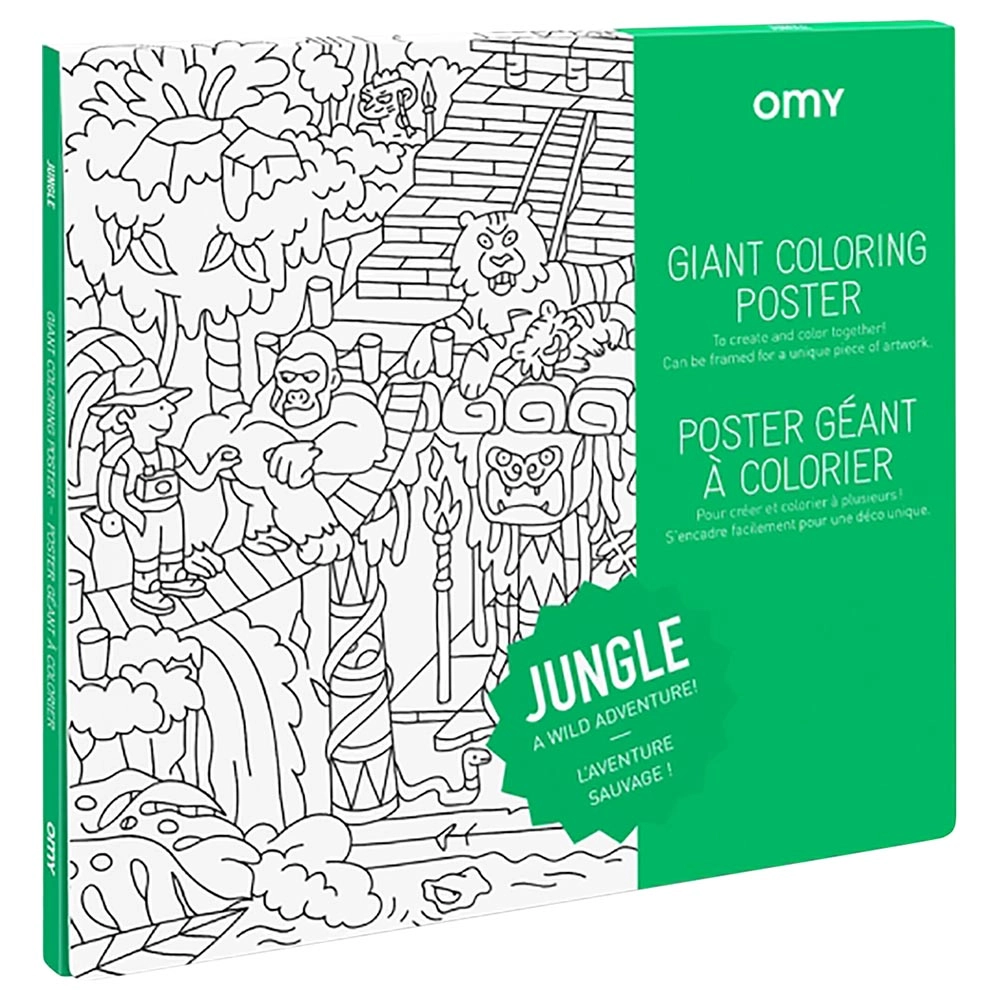 OMY Large Poster - recycled paper 26.5 x 24.5 x 0.8 cm