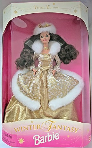 Barbie Winter Fantasy Doll - Special Edition Brunette Ages 3+