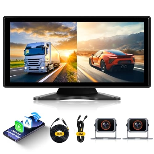 Reversing Camera - 1080P Night vision + Monitor - Wireless Carplay