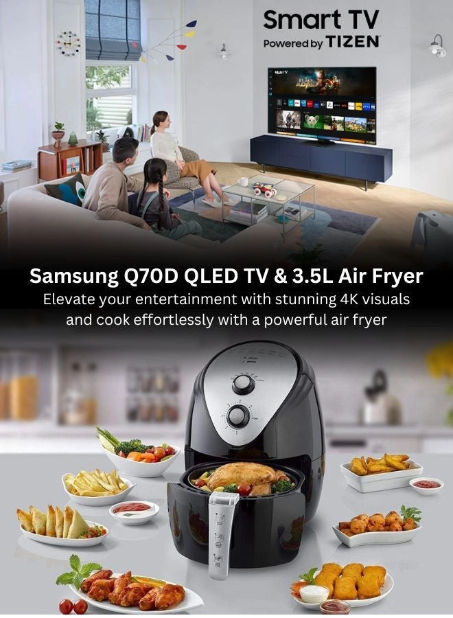 75Q70D+AIR-FRYER - 75 inch