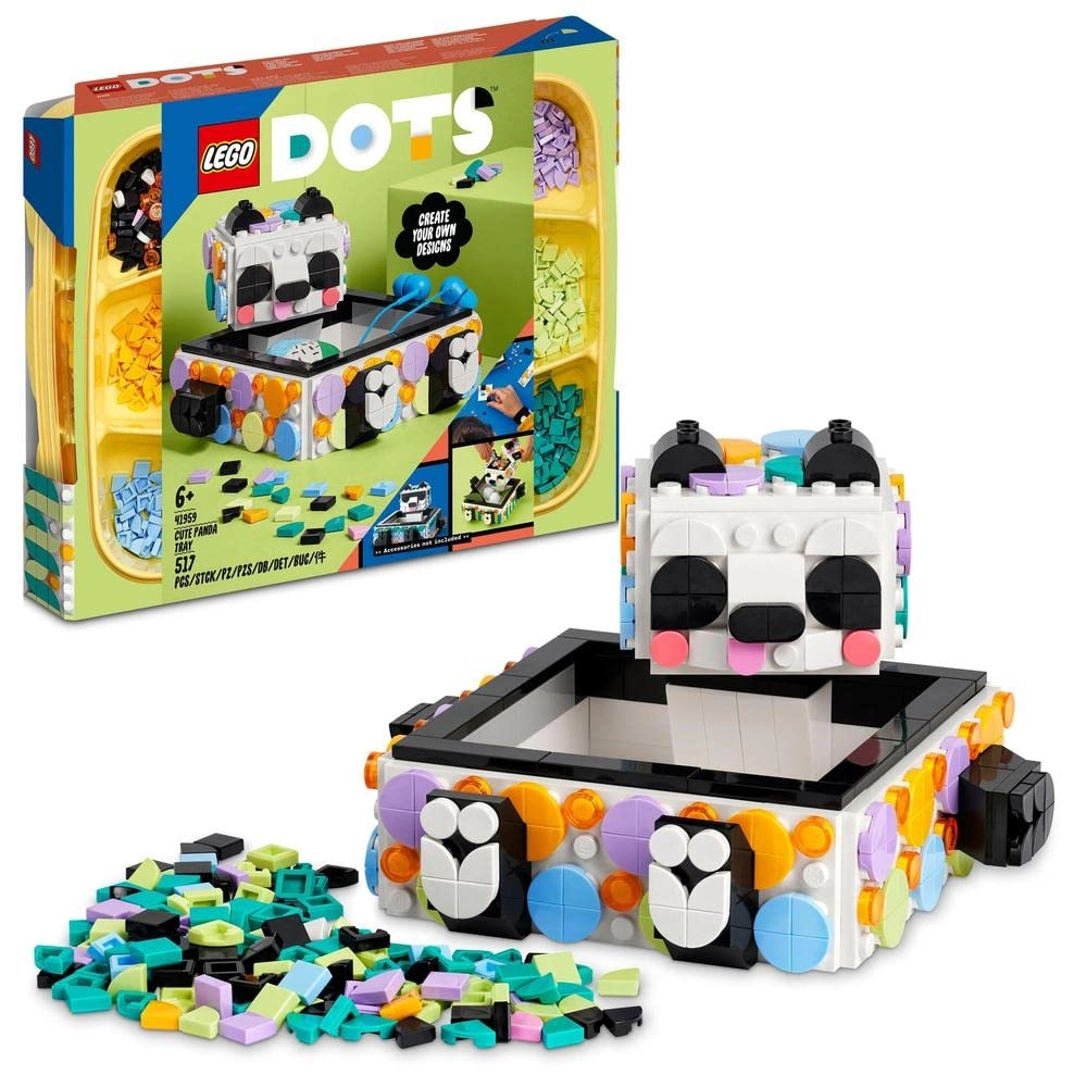 Cute Panda Tray (41959) - Toy Crafts Set Jewelry Box