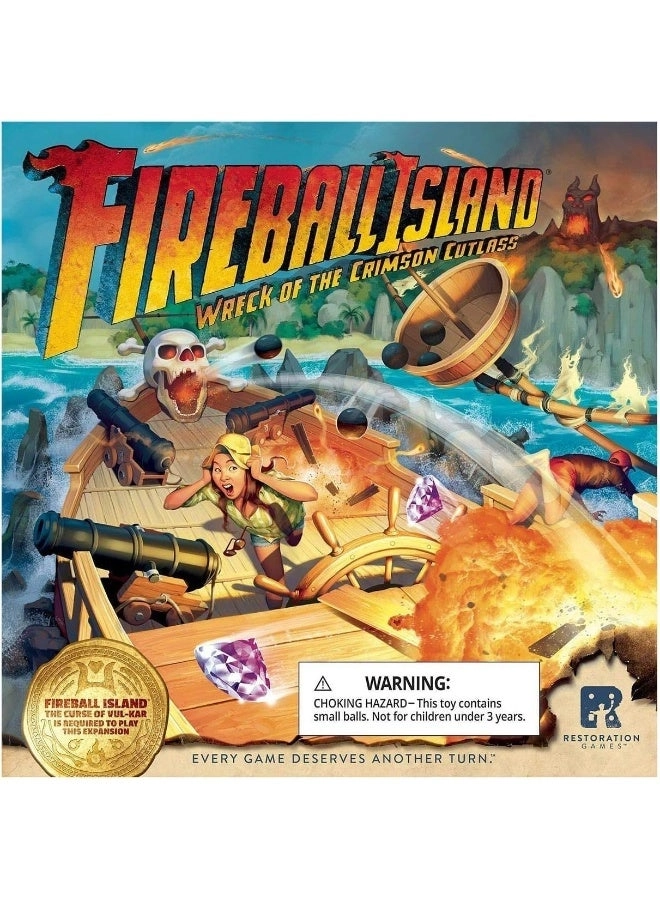 Fireball Island: The Curse of Vul Kar - Wreck of Crimson Cutlass