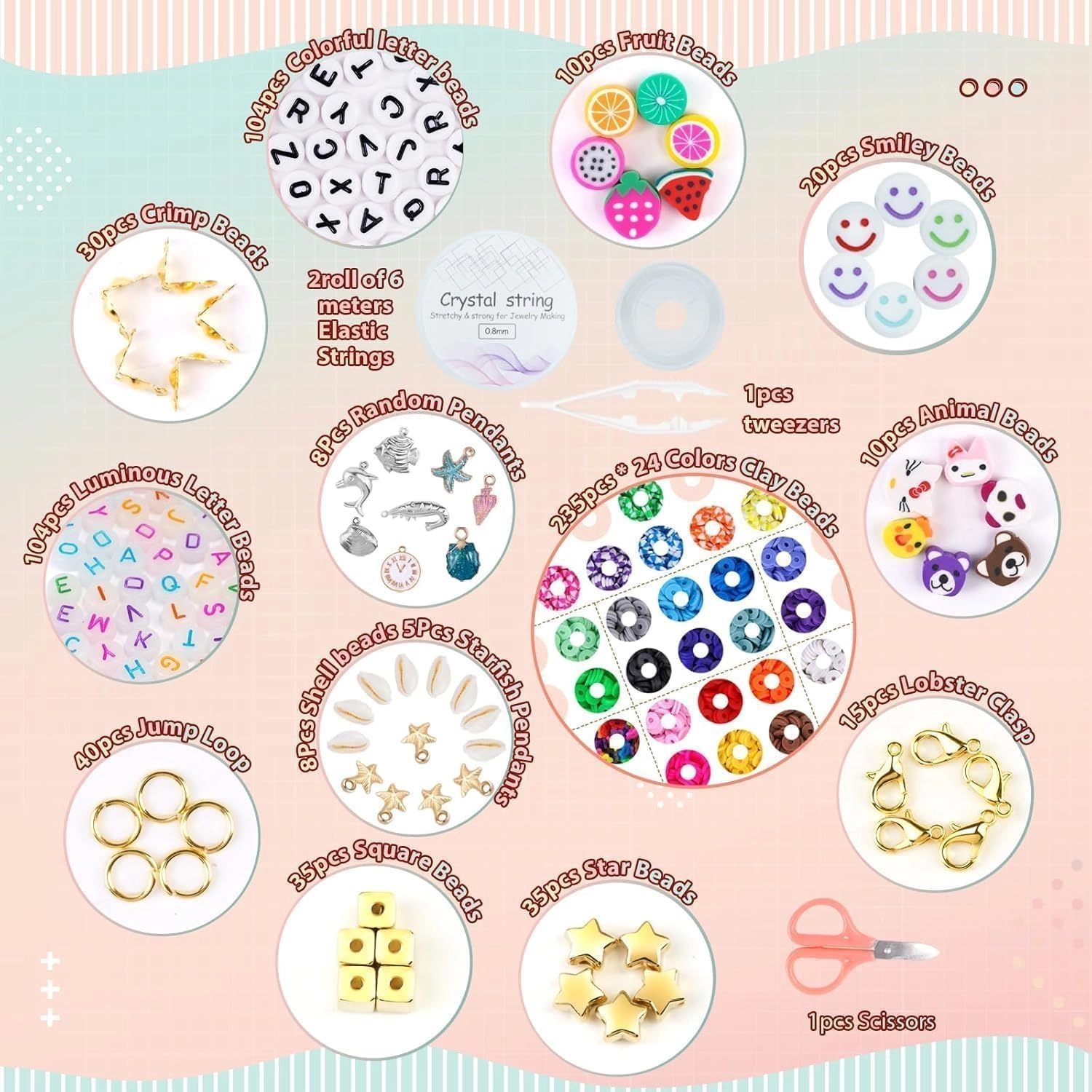 bead kit - 5000+ 24-Color