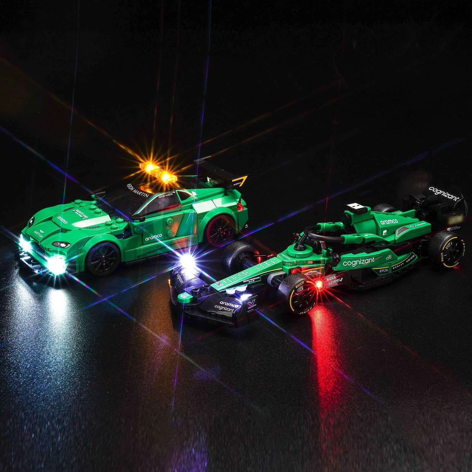 BrickBling LED Light Set - LEGO 76925 Aston Martin Safety Car & AMR23 5V
