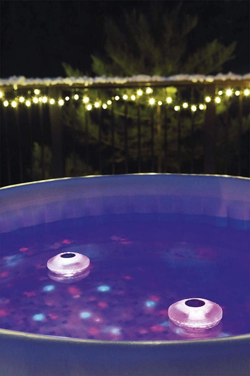 LED Floating Pool Light - White IP68 Waterproof