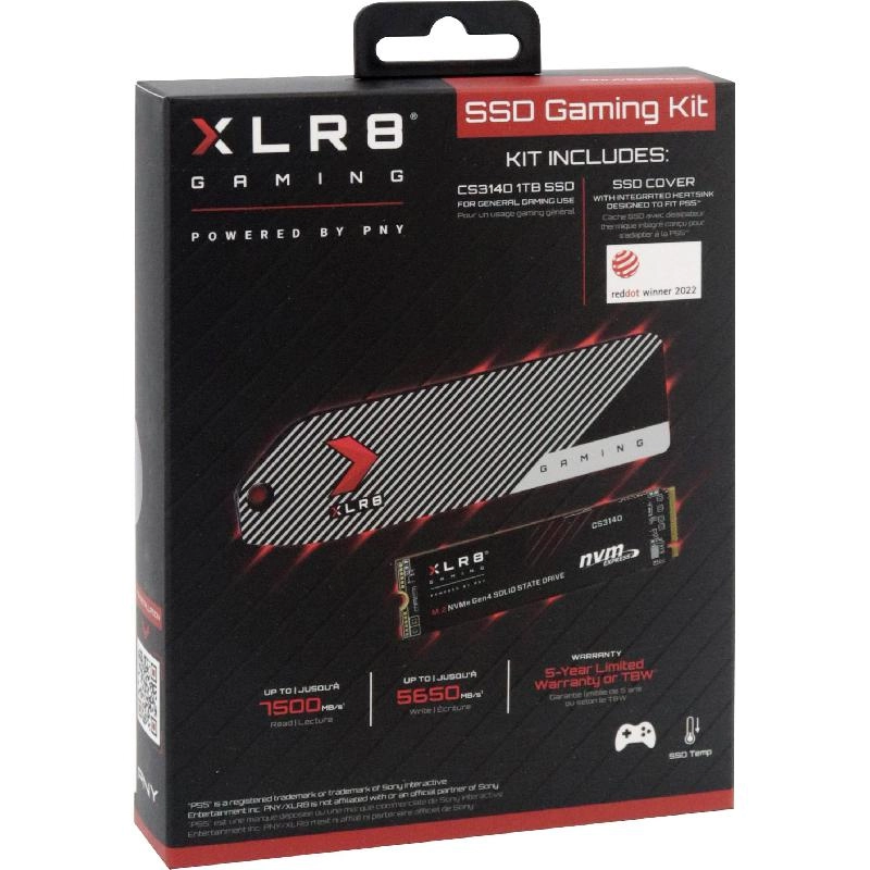 XLR8 CS3140 - 1TB M.2 + XLR8 SSD Cover
