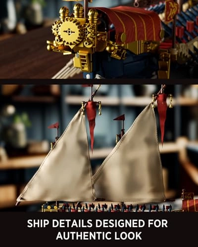 Galley Sailing Ship (NF10338) - Nifeliz Ship