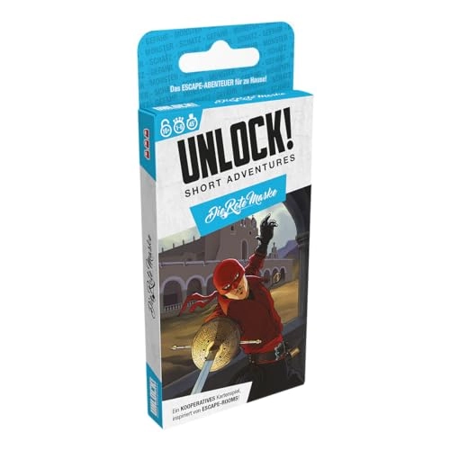 Unlock! Short Adventures: The Red Mask - Family Game - Puzzle Game (German)