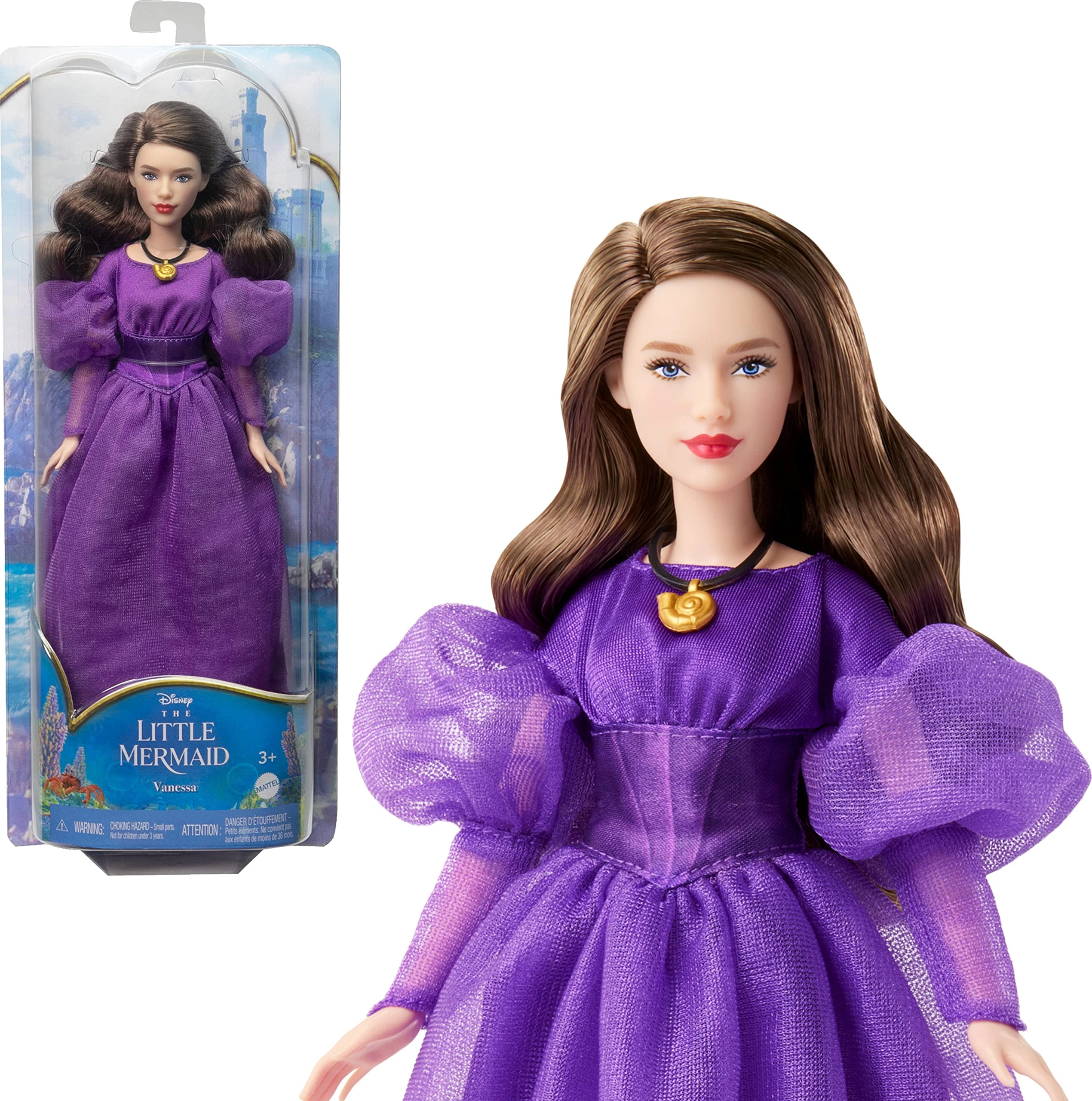 Mattel Vanessa Fashion Doll - Plastic Purple Ages 3+