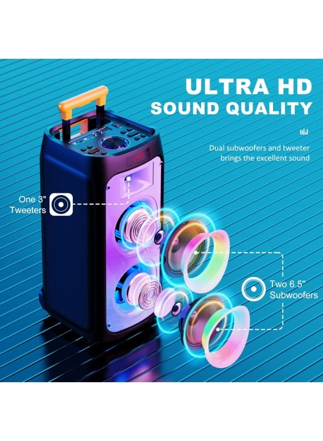 Karaoke machine - 2 wireless microphone