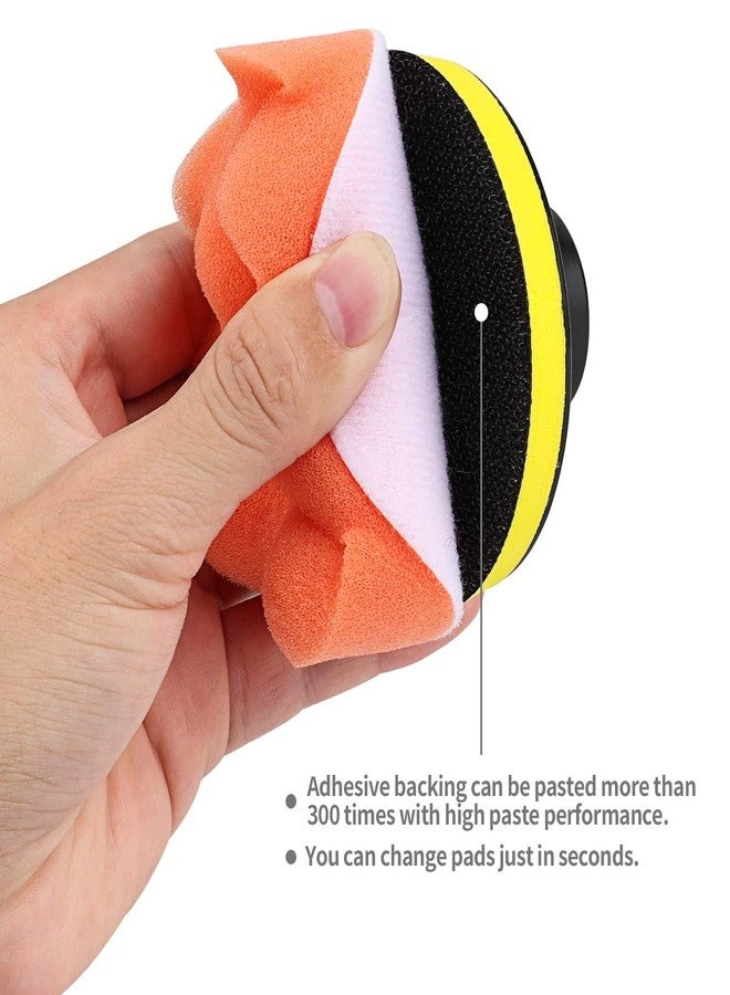 Car Foam Drill Buffing Pad - 3-Inch Kit