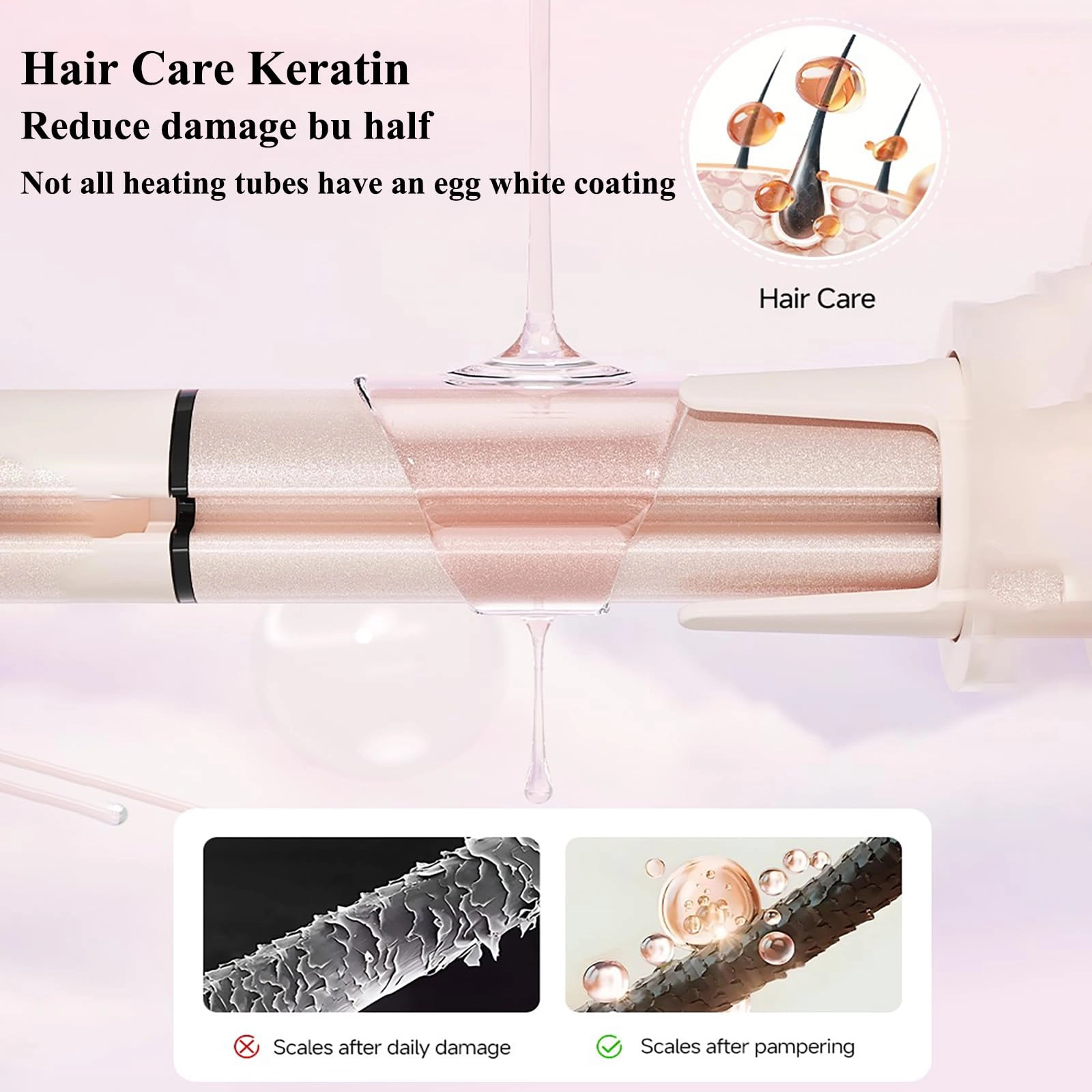 5 in 1 Interchangeable Curling Iron - 28mm 32mm 40mm