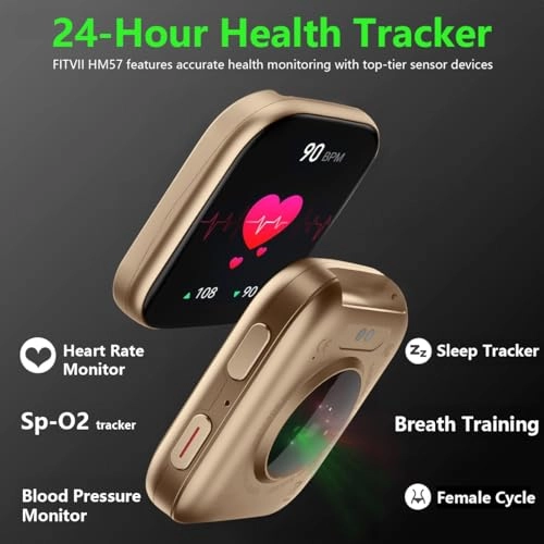 Health & Fitness Tracker - 24/7 Heart Rate Blood Pressure