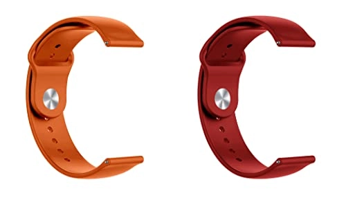 2 Pack 20mm Watch Band for Lotus Women's Digital 50015/A