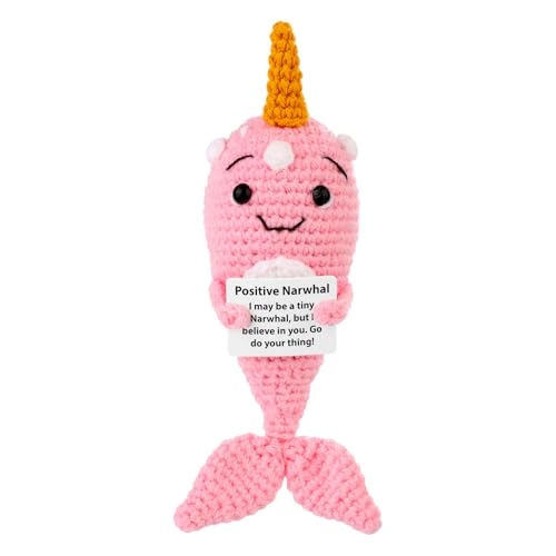 Narwhal Positive 19 cm Crochet