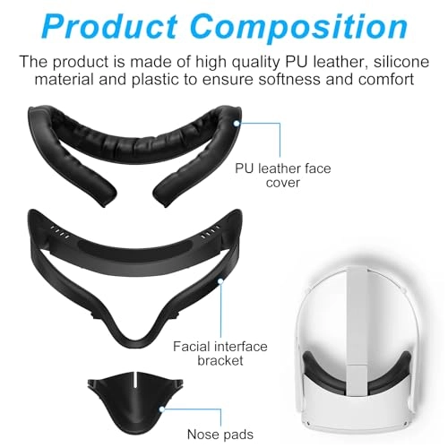 Face Cover Pad - Oculus Quest 2 PU Leather