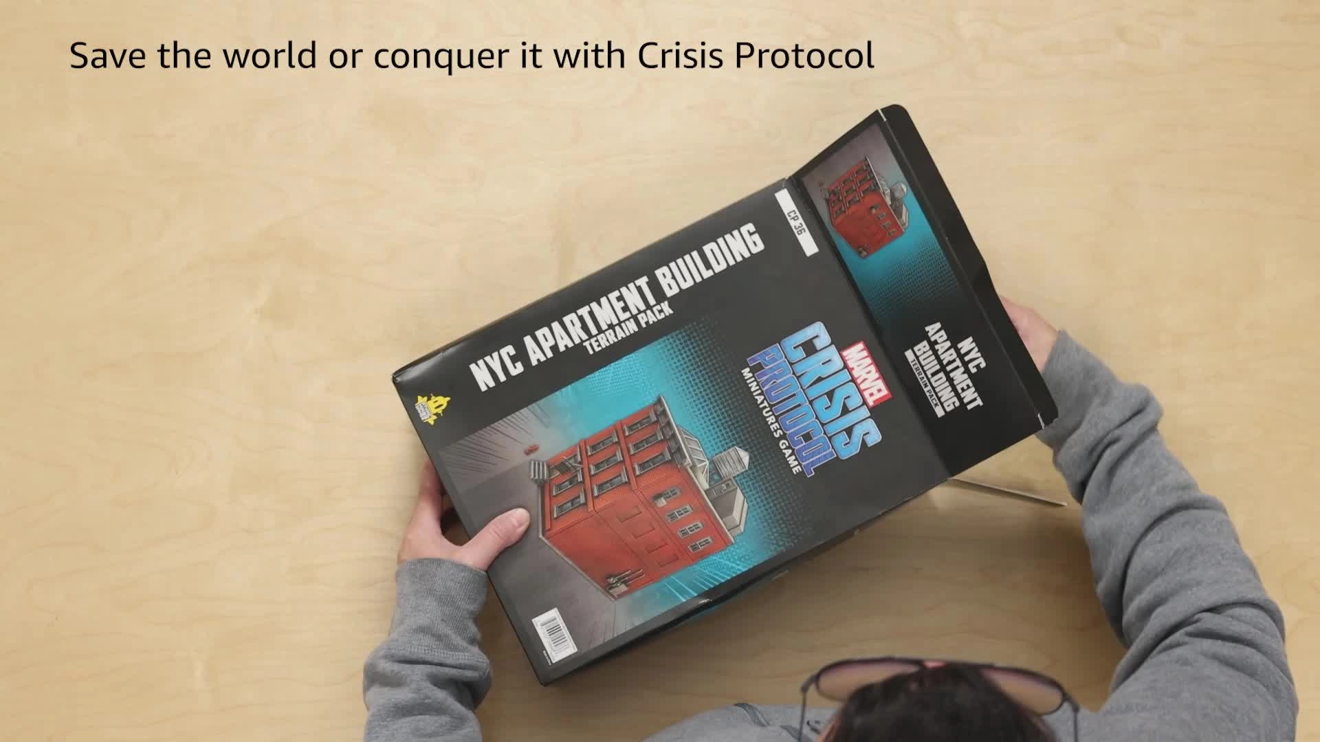 Marvel Crisis Protocol: Terrain Expansion: NYC Apartment Building - Miniatures Game