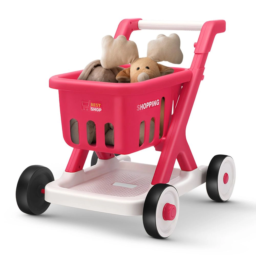 2-In-1 Pull-Along Walker & Shopping Cart