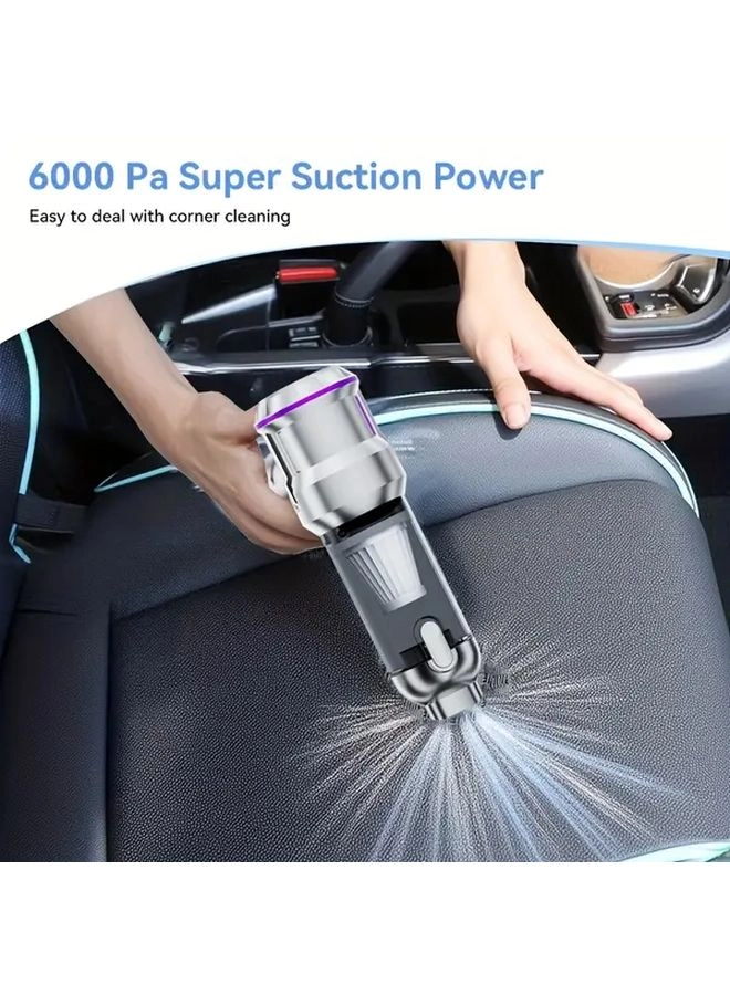 4-in-1 Wireless Handheld Vacuum Cleaner - 2000mAh