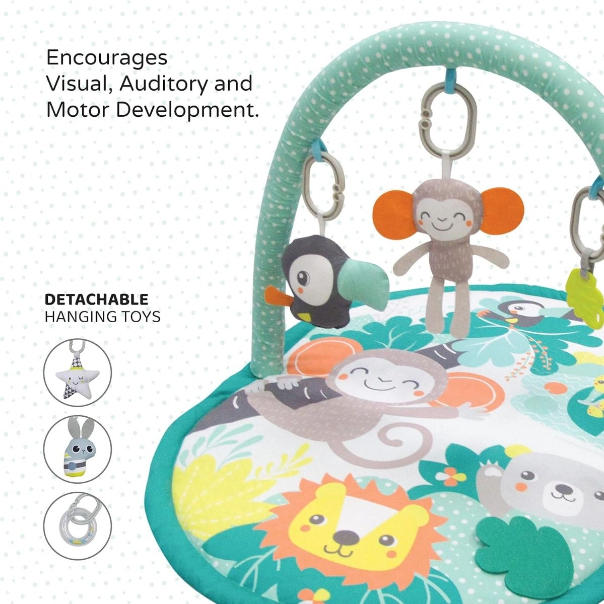 Jungle Friends Baby Playing Mat - 0 month & above