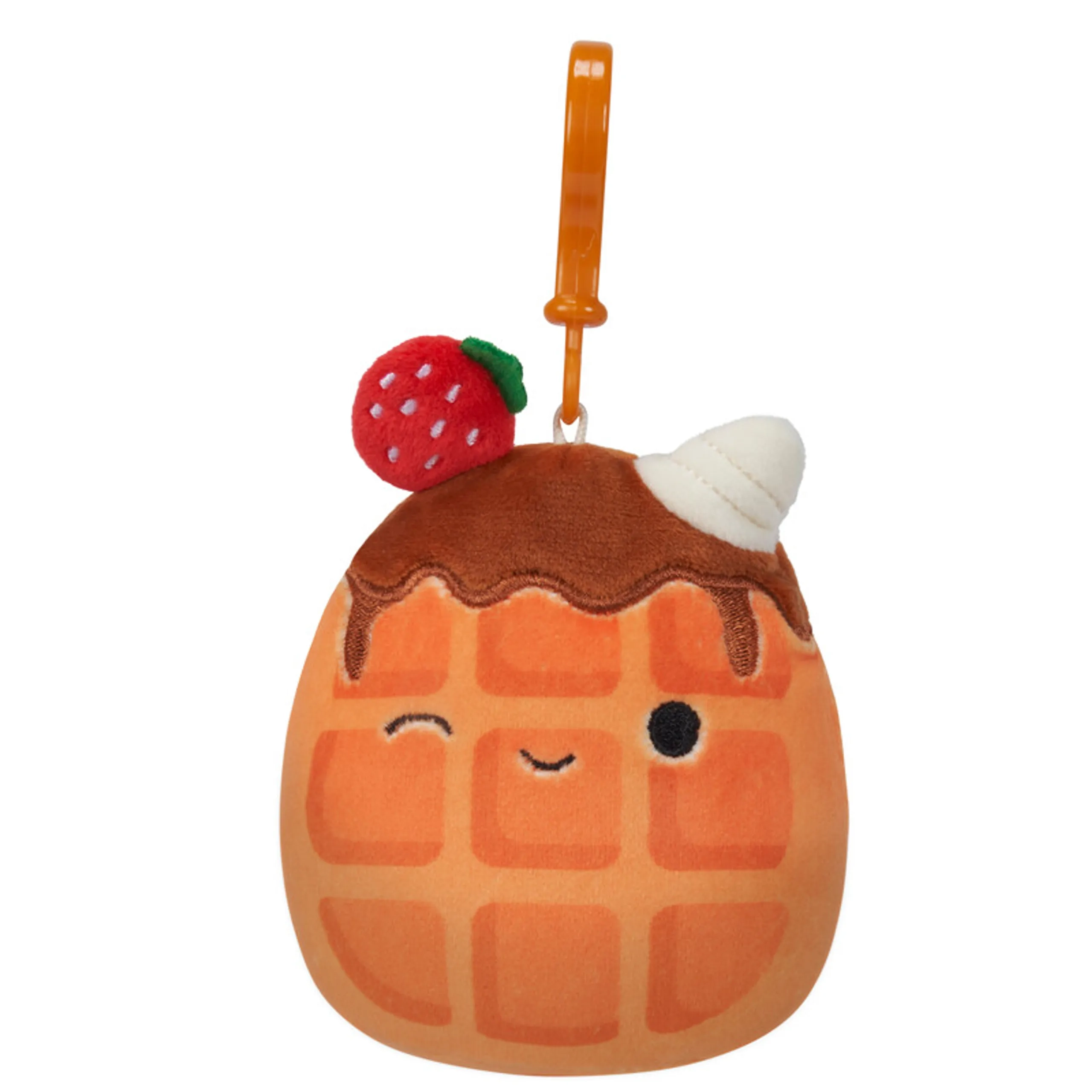 Squishmallows Weaver Waffle Little Plush Clip-On 9.9 cm