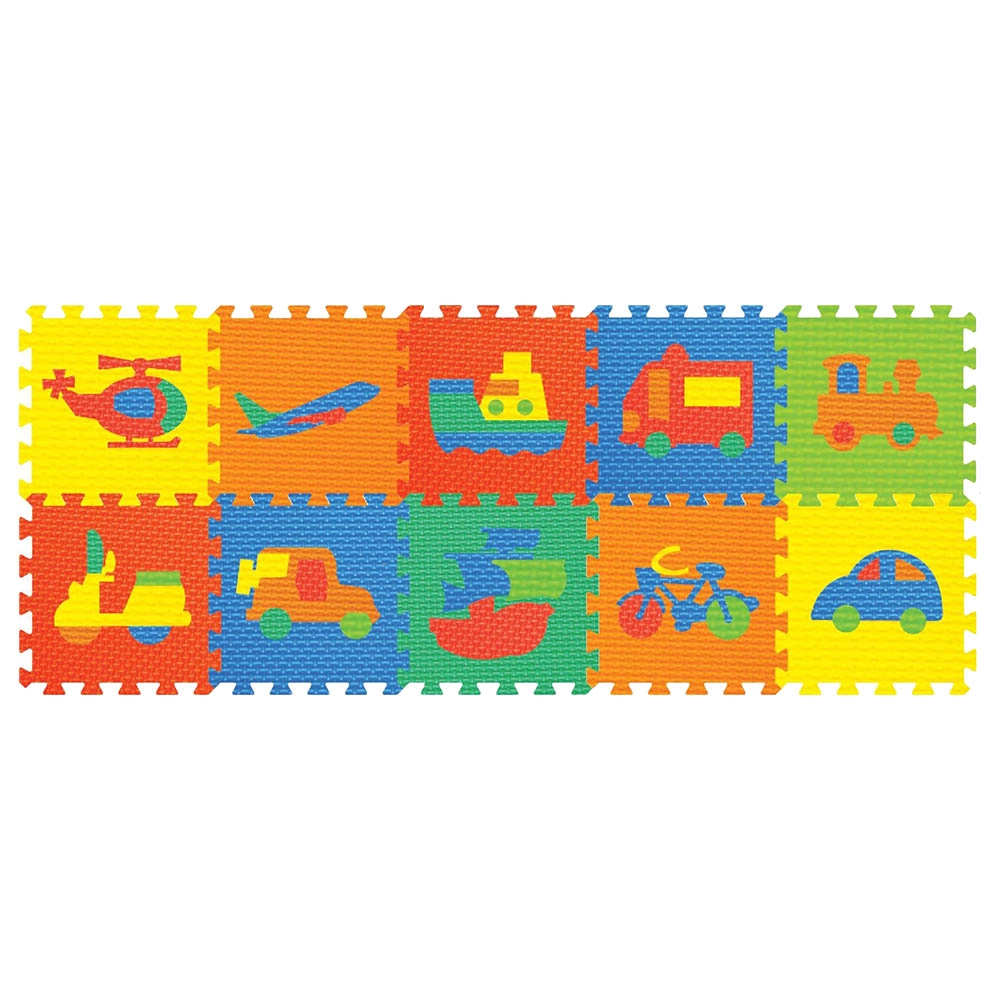 Power Joy Puzzle Mat Vehicle - 12 months