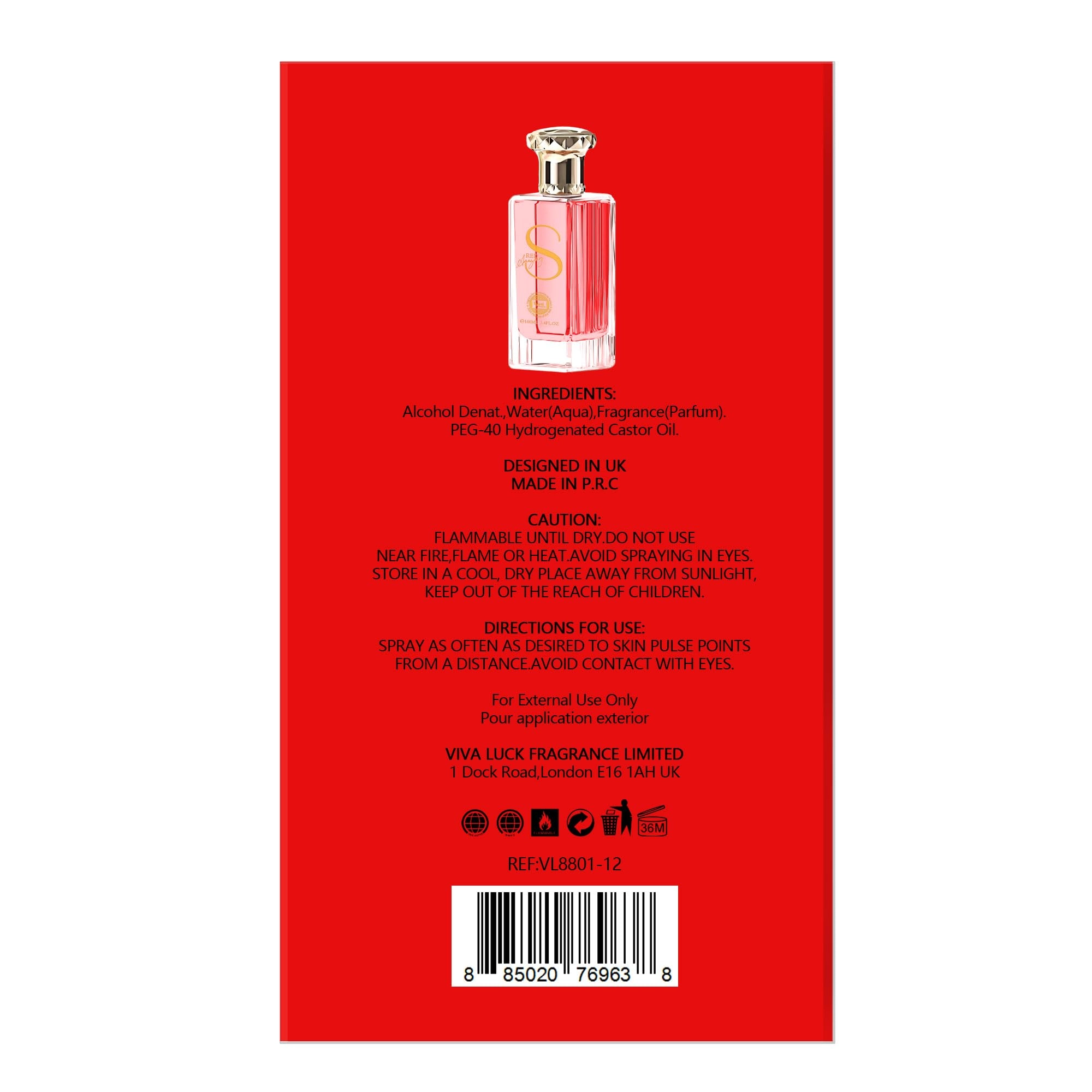 Amazing Red Eau de Parfum