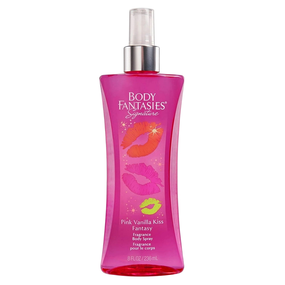 Body Fantasies Body Spray - 236ml Pink Vanilla Kiss