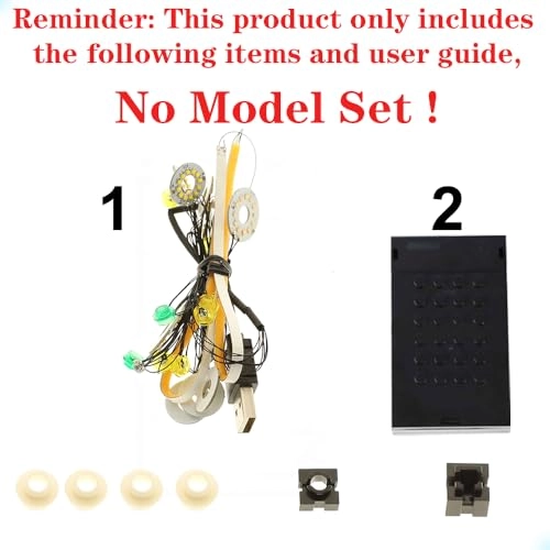 Light Set for LEGO 10345 Flower Arrangement Botanical Collection