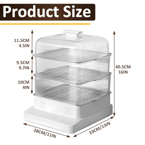 Electric Food Steamer - 22L/23QT