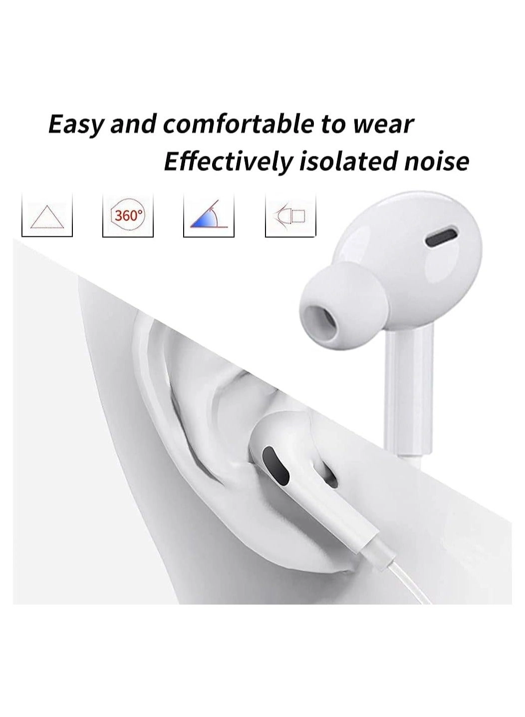 Lightning Headphone Wired Headset