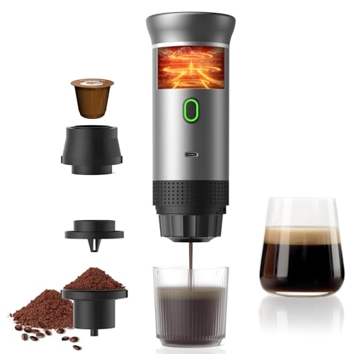 Portable Coffee Maker - 5 Cups 7500mAh battery