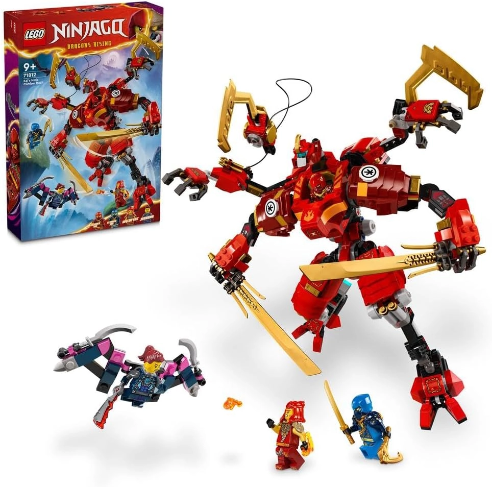 LEGO NINJAGO Kai’s Ninja Climber Mech (71812)