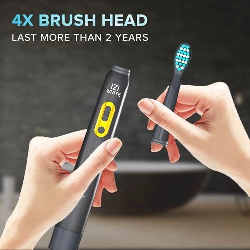 White - Ultra Sonic 40000 strokes/min 5 brushing modes 4 Brush Heads