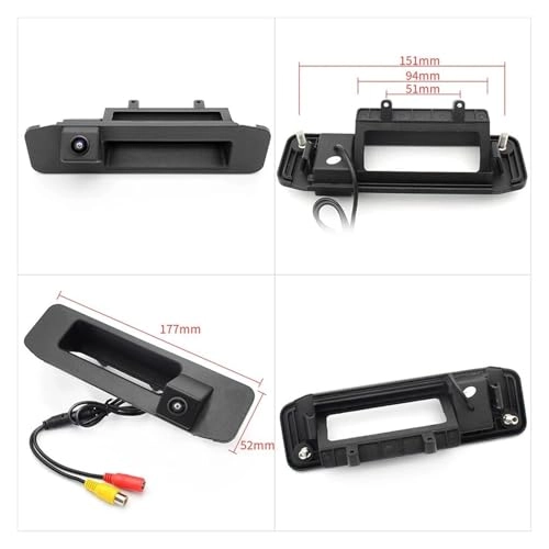 Reversing Camera - RCA interface PAL 512(H)X582(V); NTSC 512(H)X492(V)