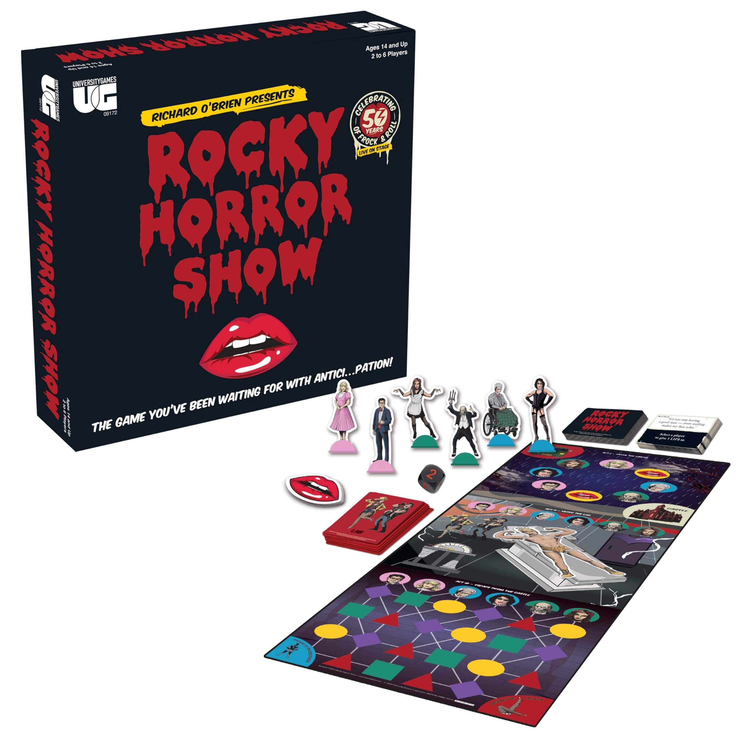 University Games Rocky Horror Show Party Game - English 12 years and up