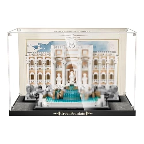 Acrylic Display Case - Lego 21062 Roman Wishing Fountain Model
