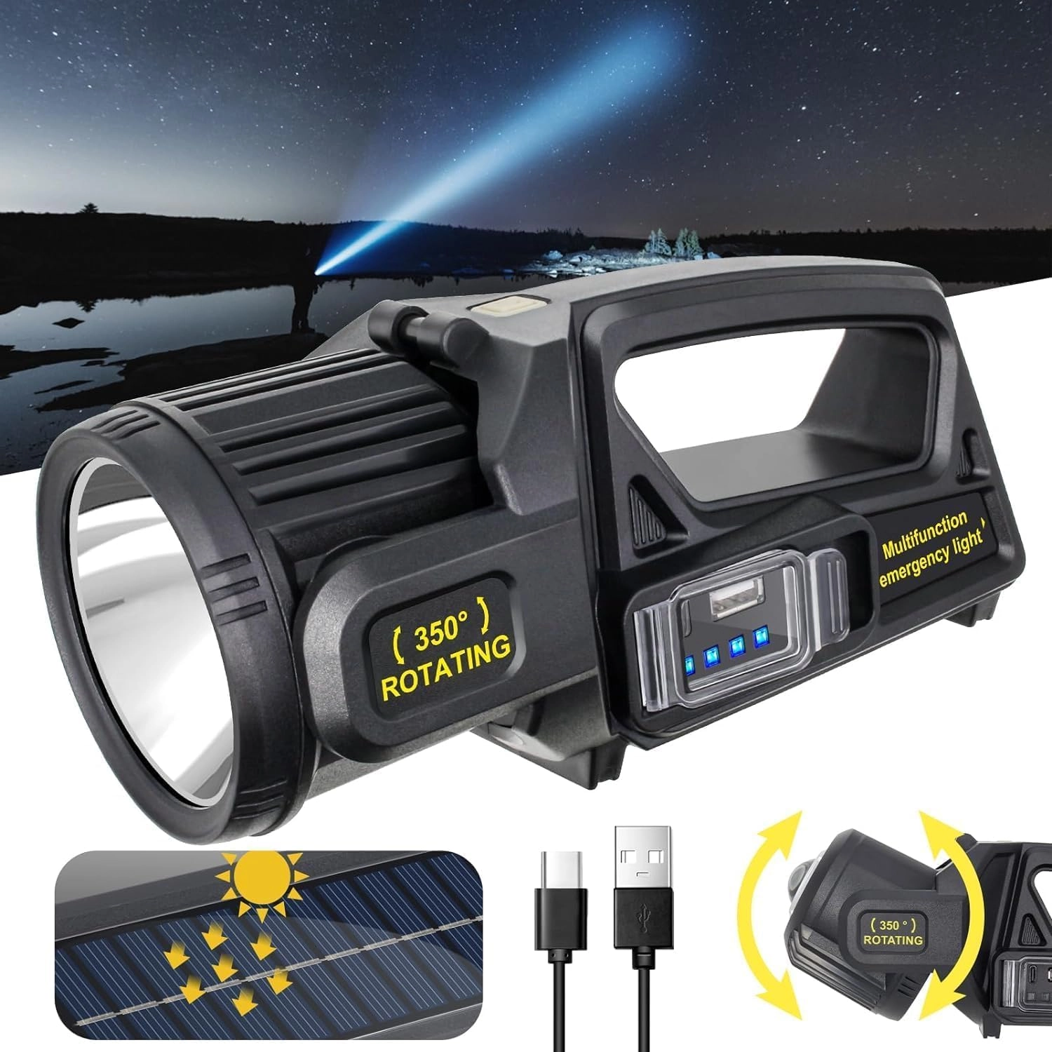AWOKZA AW-3098 - 1000000lm 15000mAh