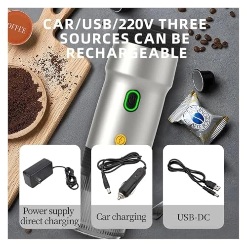 Portable Coffee Maker - 100 Milliliters القهوة المطحونة