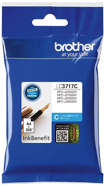 BROTHER Lc3717C High Yield Cyan Compatible