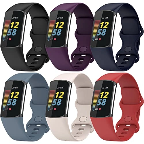 Silicone Watch Band for Fitbit Charge 5