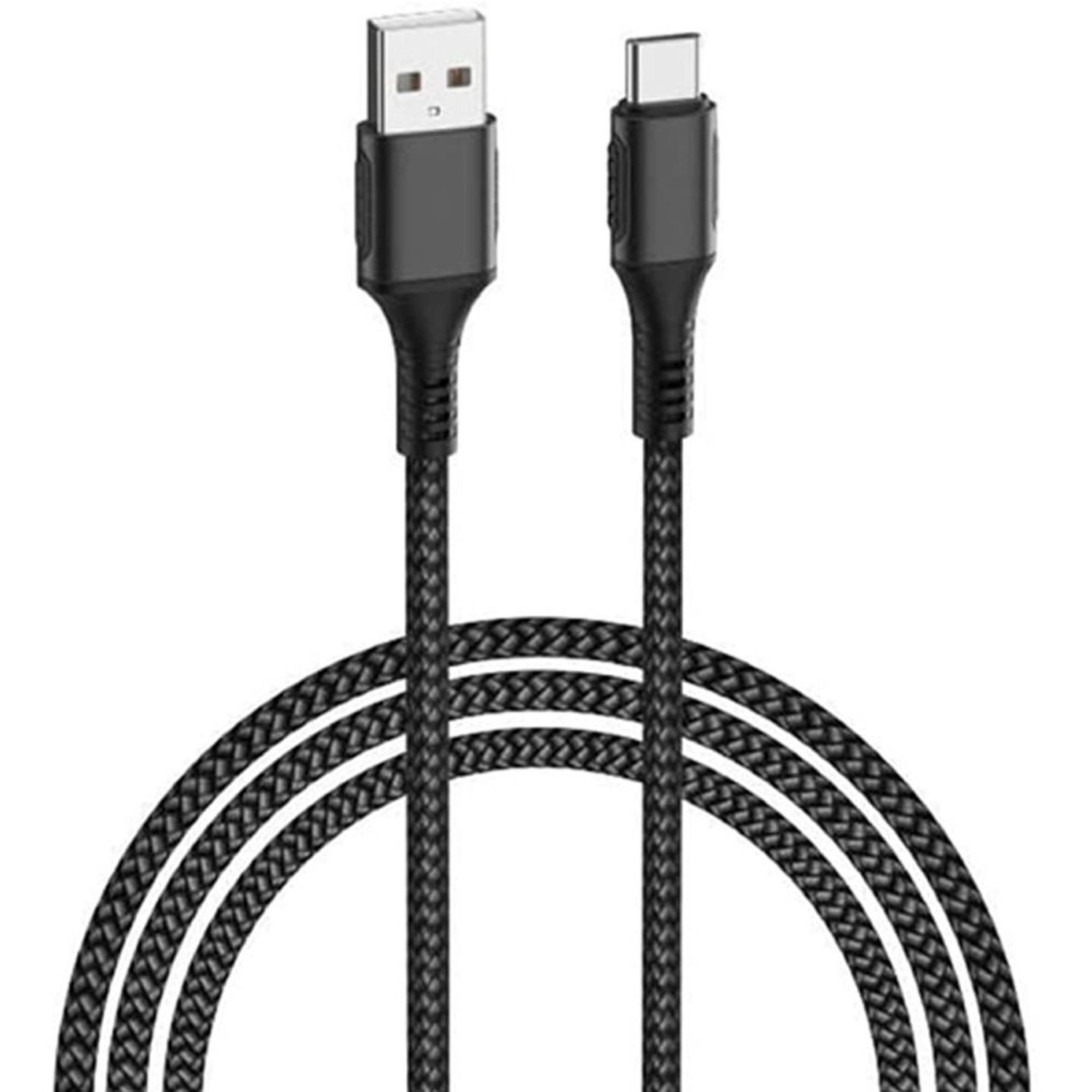 WIWU Elite Cable 2.4A USB to USB-C 1.2m Braided