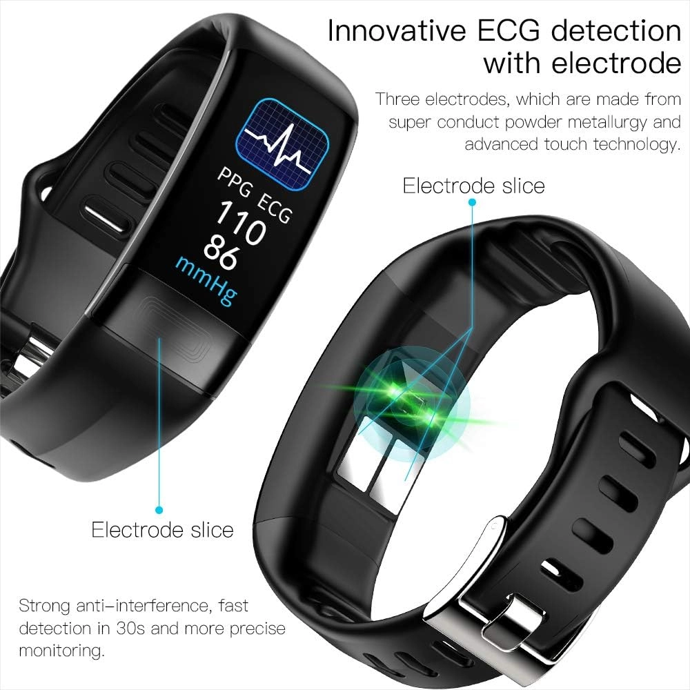 Bluetooth Smart Watch - Fitness Tracker 1.8” Touch Display 5ATM Waterproof