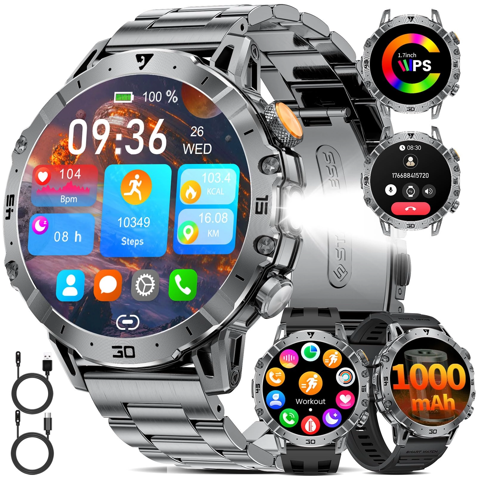 LIGE EF18-A Stainless Steel GPS