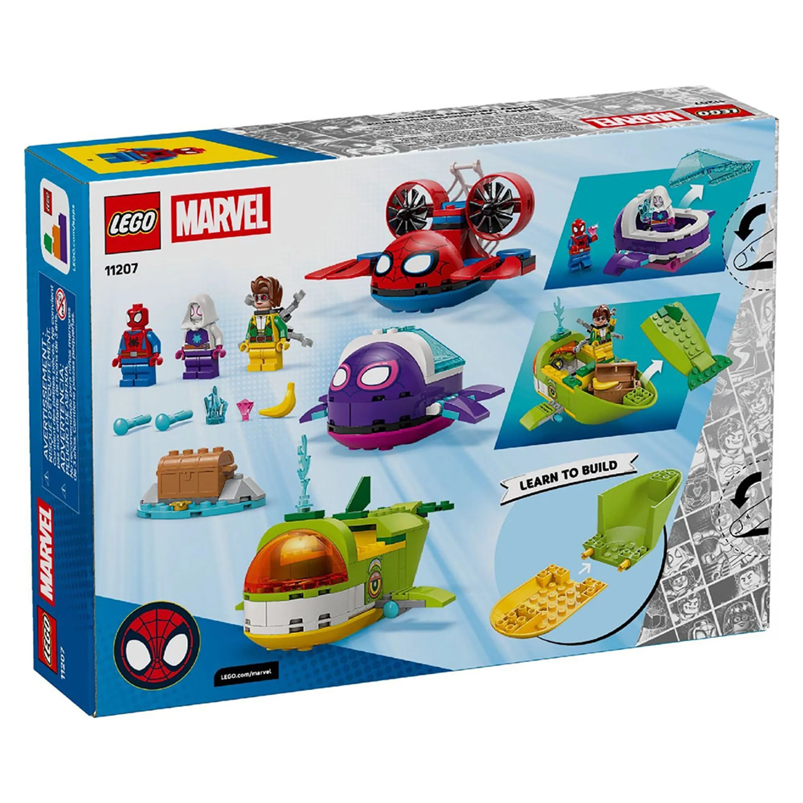 Marvel Spidey And His Amazing Friends Spidey: Underwater Vehicles 11207