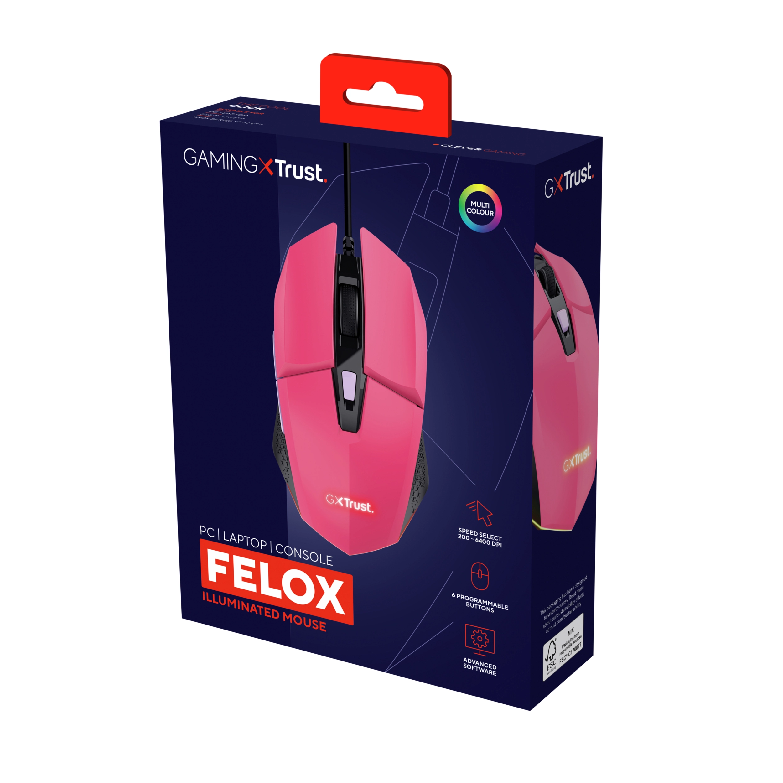GXT 109W Felox Gaming Mouse - USB