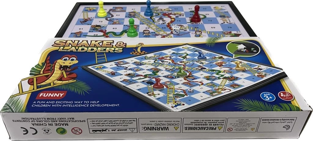 Bjm.ae Snake & Ladders - Magnetic Folding Storage Box