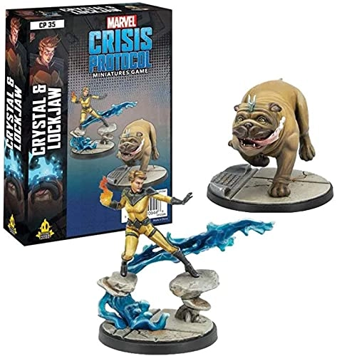 Marvel Crisis Protocol: Crystal & Lockjaw Character Pack
