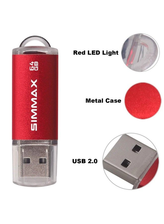 Usb Flash Drives - 2.0 64Gb Pack